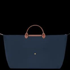 Outlet Longchamp Sac De Voyage M Le Pliage Original Marine