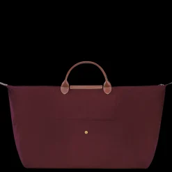 Outlet Longchamp Sac De Voyage M Le Pliage Original Bordeaux