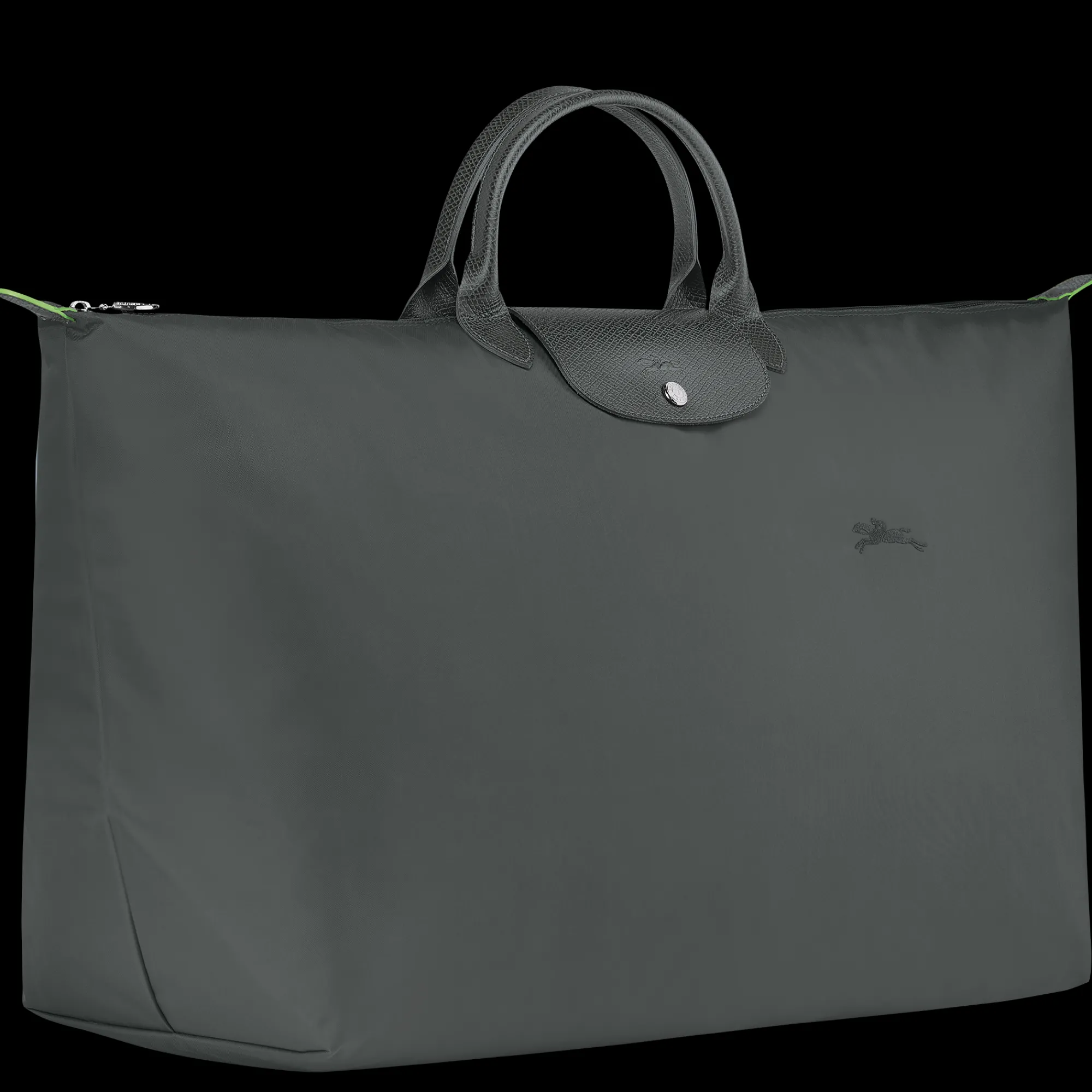 Longchamp Sac De Voyage M Le Pliage Green Graphite