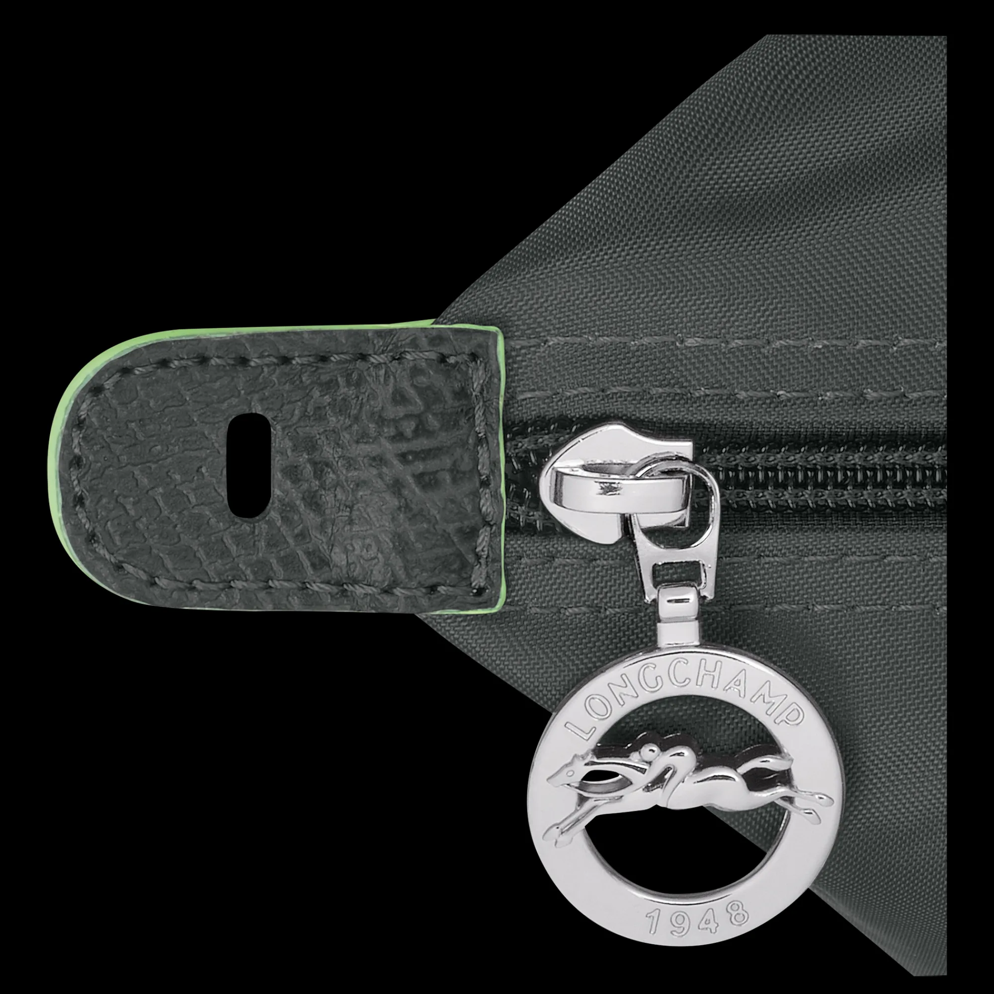 Longchamp Sac De Voyage M Le Pliage Green Graphite