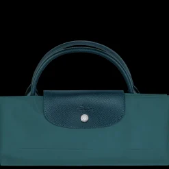 Online Longchamp Sac De Voyage M Le Pliage Green Paon