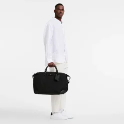 New Longchamp Sac De Voyage S Boxford Noir