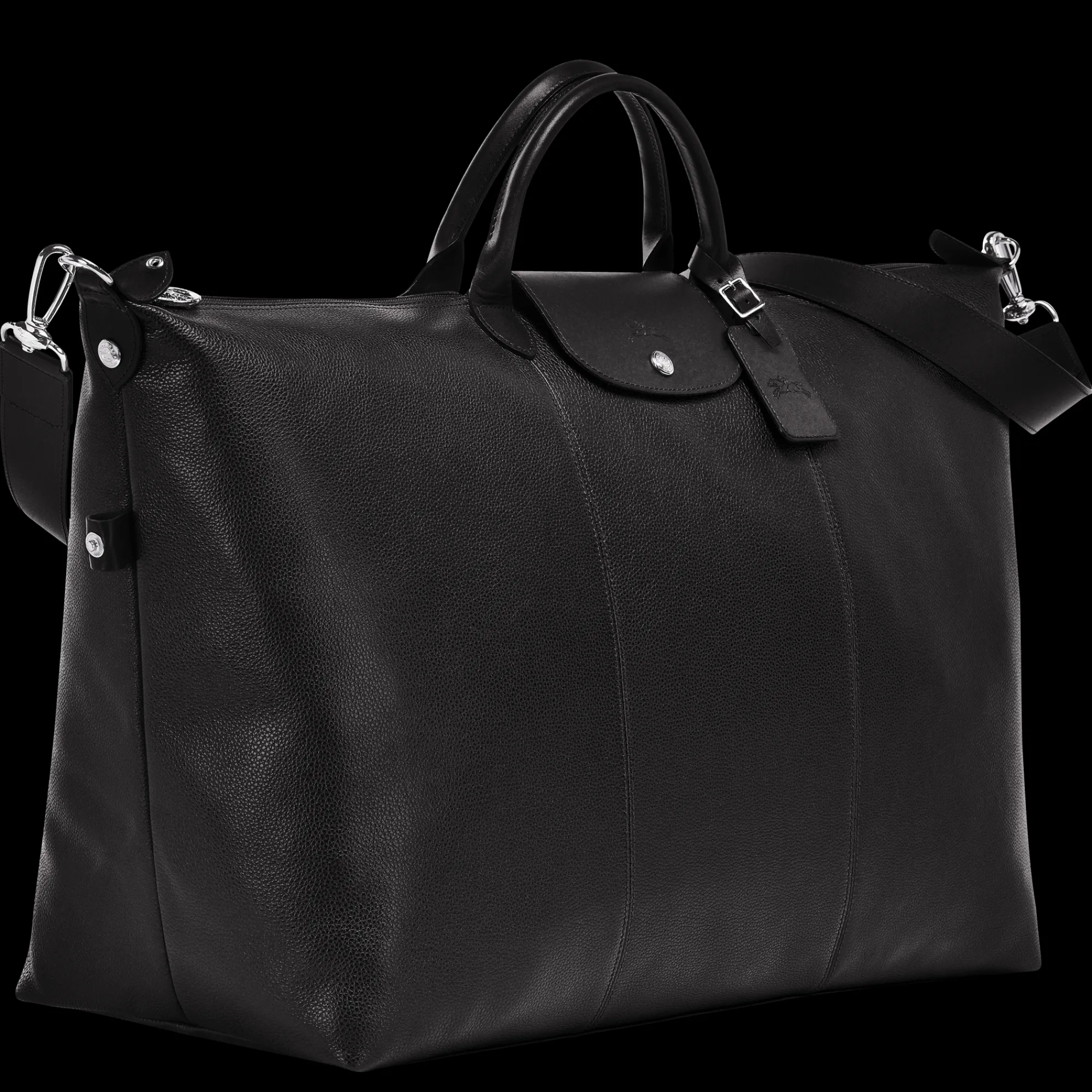 Online Longchamp Sac De Voyage S Le Foulonné Noir