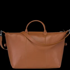 Hot Longchamp Sac De Voyage S Le Foulonné Caramel