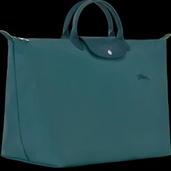 Sale Longchamp Sac De Voyage S Le Pliage Green Paon