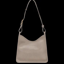 Outlet Longchamp Sac Porté épaule M Le Foulonné Tourterelle