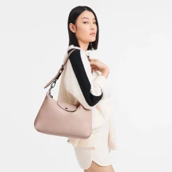 New Longchamp Sac Porté épaule M Le Pliage Xtra Nude