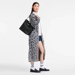 Online Longchamp Sac Porté épaule M Le Roseau Noir