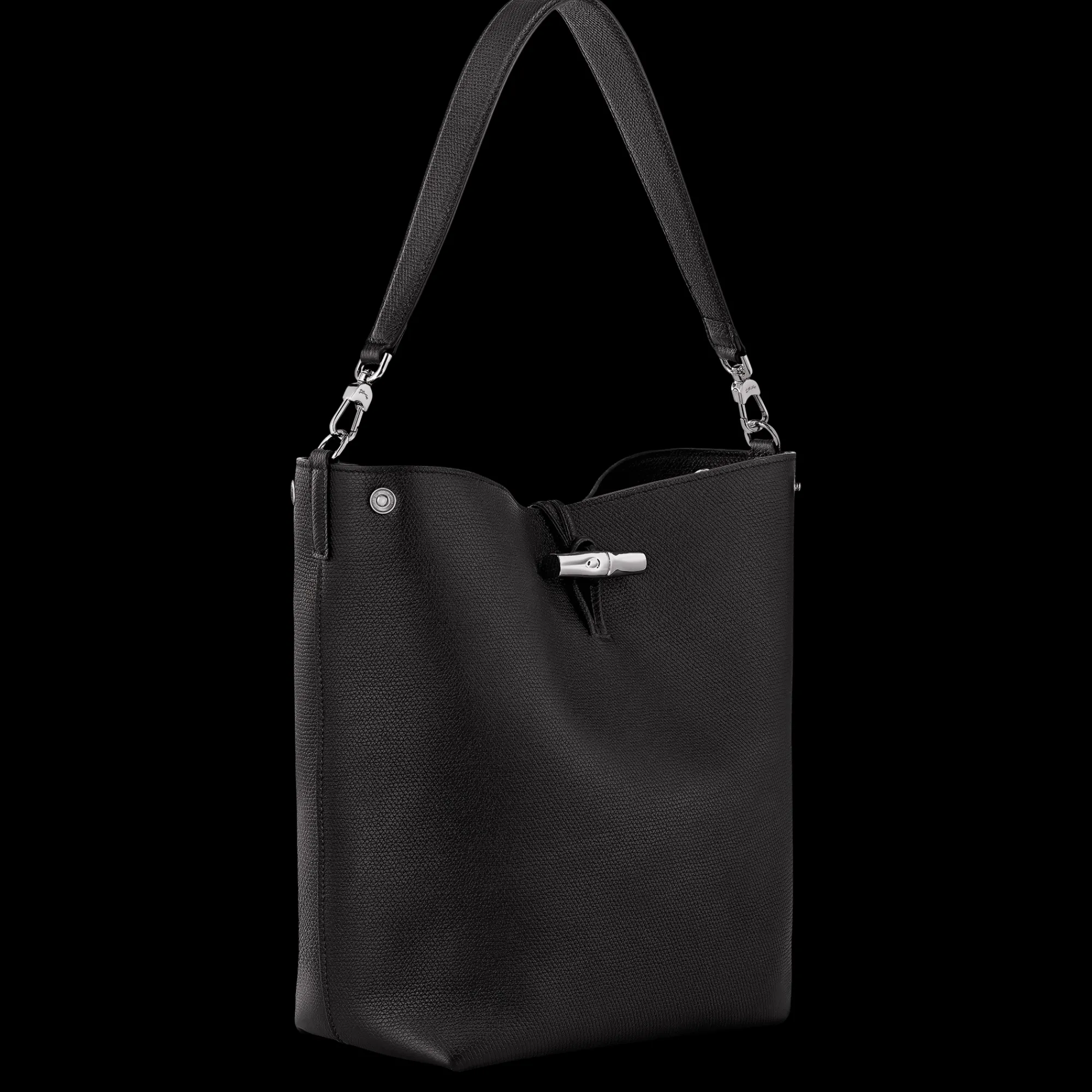 Online Longchamp Sac Porté épaule M Le Roseau Noir