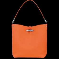 Hot Longchamp Sac Porté épaule M Le Roseau Orange