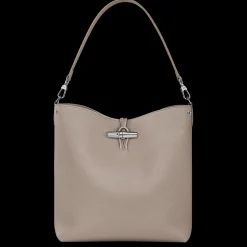 Discount Longchamp Sac Porté épaule M Le Roseau Argile