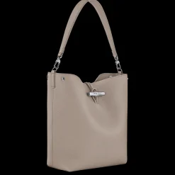 Discount Longchamp Sac Porté épaule M Le Roseau Argile