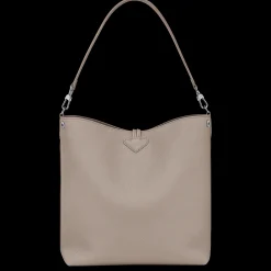 Discount Longchamp Sac Porté épaule M Le Roseau Argile