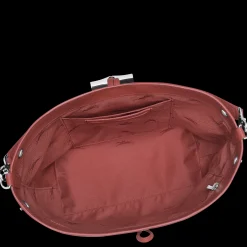 Clearance Longchamp Sac Porté épaule M Le Roseau Châtaigne