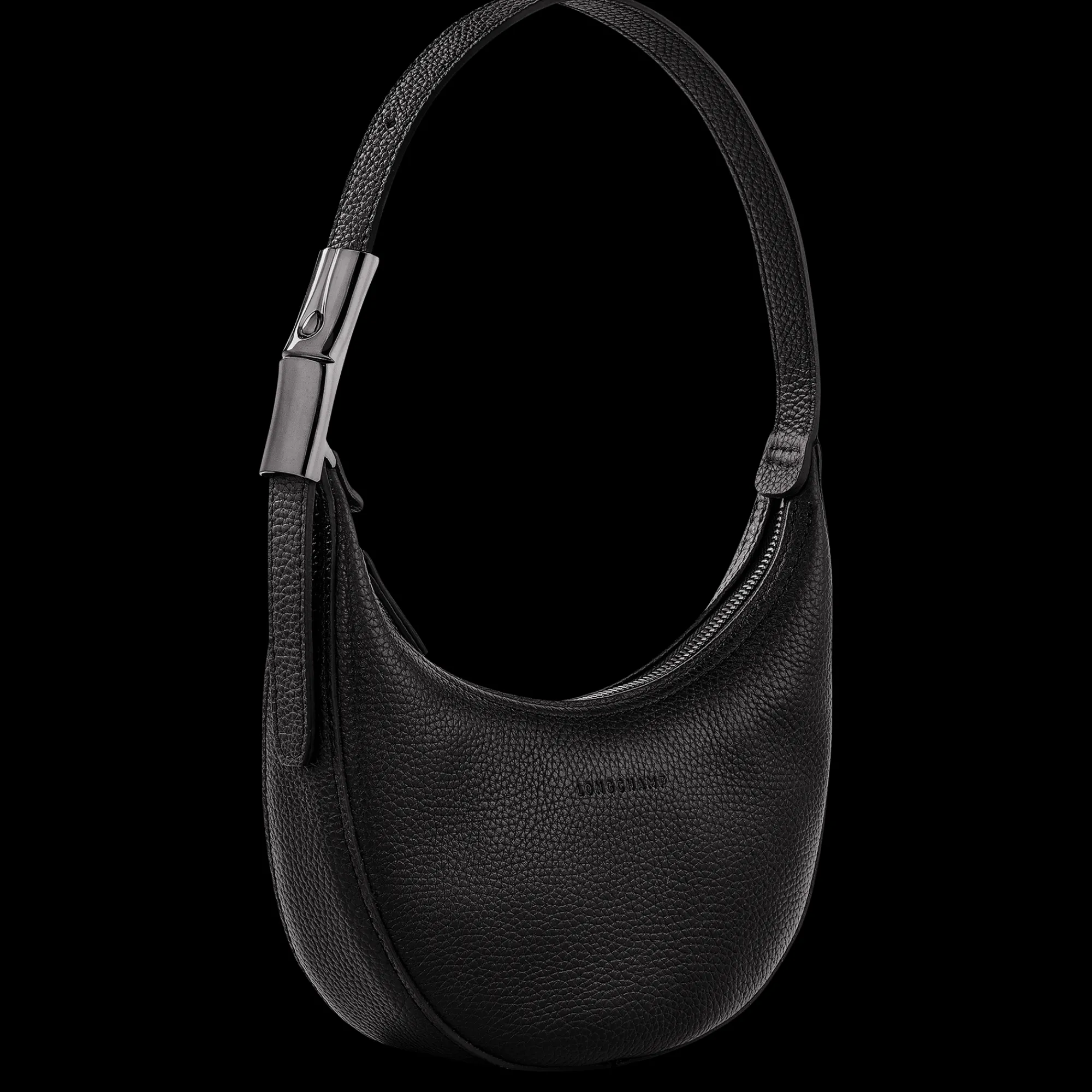 Outlet Longchamp Sac Porté épaule S Le Roseau Essential Noir
