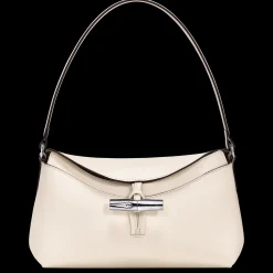 Clearance Longchamp Sac Porté épaule S Le Roseau Ecru