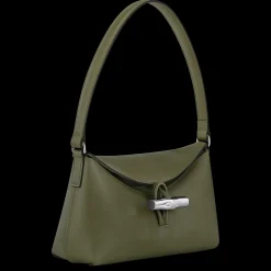 Discount Longchamp Sac Porté épaule S Le Roseau Kaki