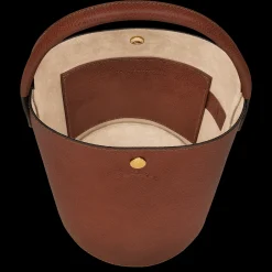 Sale Longchamp Sac Seau S Épure Brun