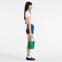 Best Longchamp Sac Seau S Épure Vert