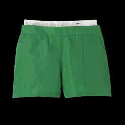 Longchamp Short Avec Empiècement Ceinture Vert