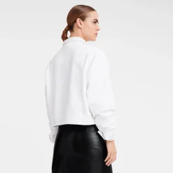 Discount Longchamp Sweat Blanc