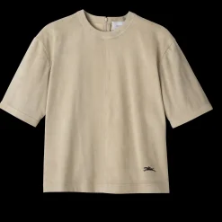 Best Longchamp Tee-shirt En Cuir Lin