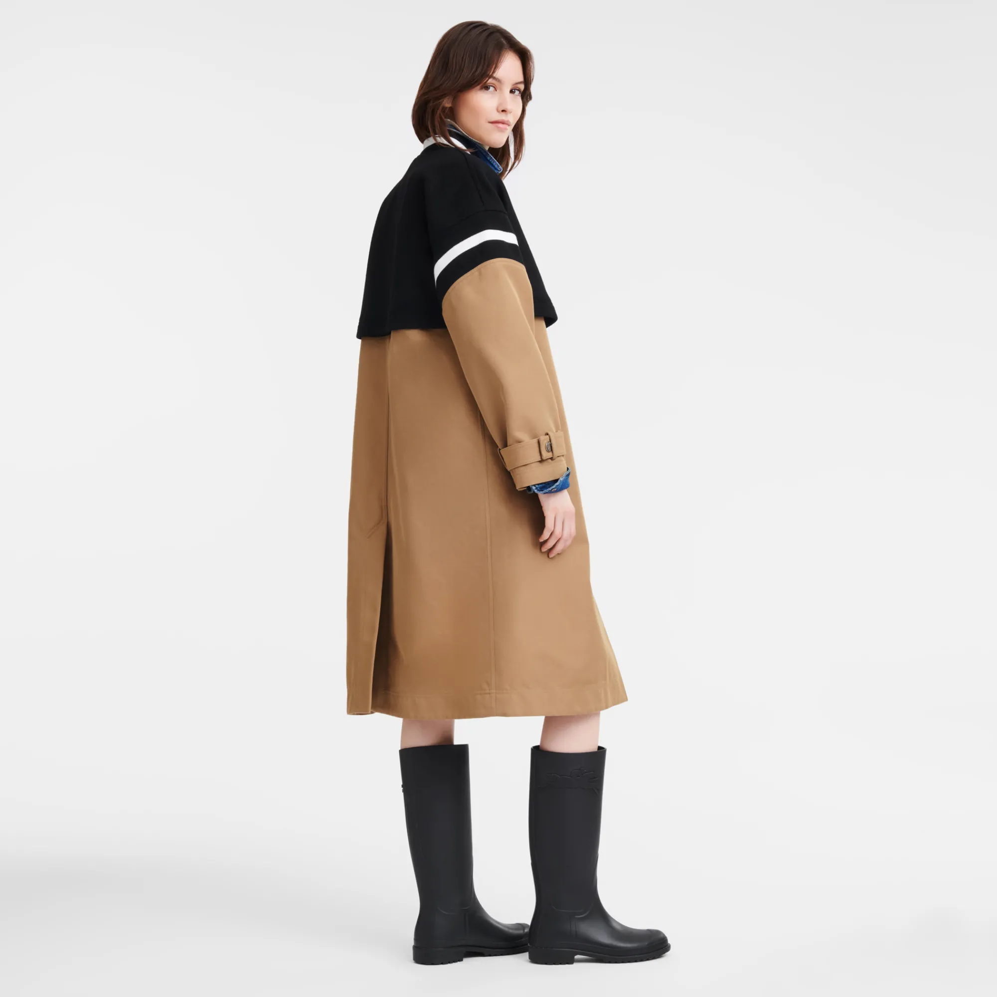 Online Longchamp Trench Esprit Teddy Beige