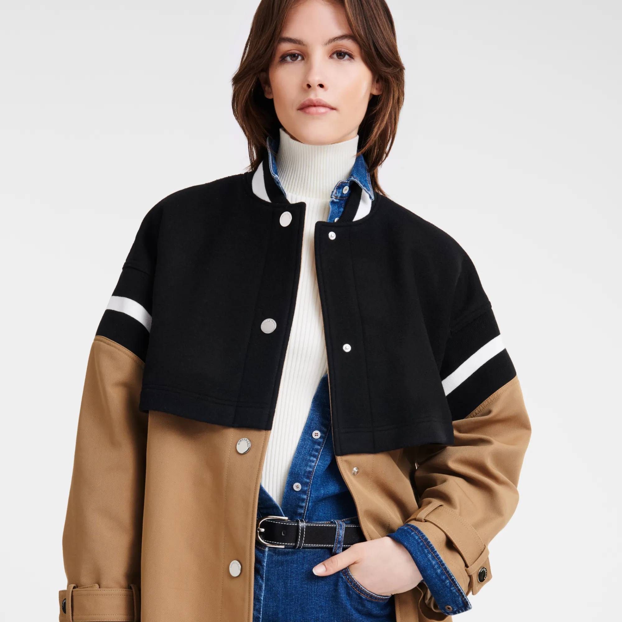 Online Longchamp Trench Esprit Teddy Beige