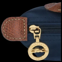 Longchamp Trousse Cosmétiques Avec Poignée Le Pliage Original Marine
