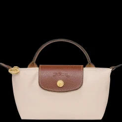 New Longchamp Trousse Cosmétiques Avec Poignée Le Pliage Original Papier