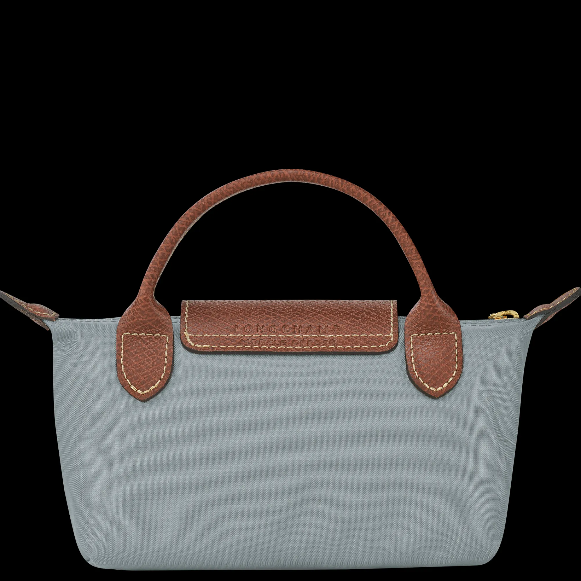 Clearance Longchamp Trousse Cosmétiques Avec Poignée Le Pliage Original Acier
