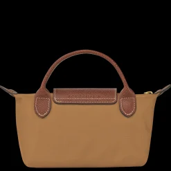 Best Longchamp Trousse Cosmétiques Avec Poignée Le Pliage Original Chamois