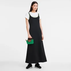 Online Longchamp Trousse Cosmétiques Avec Poignée Le Pliage Original Vert