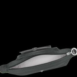New Longchamp Trousse Cosmétiques Avec Poignée Le Pliage Green Graphite