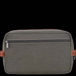 Discount Longchamp Trousse De Toilette Boxford Brun