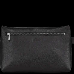 Hot Longchamp Trousse De Toilette Le Foulonné Noir