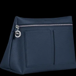 Sale Longchamp Trousse De Toilette Le Foulonné Navy
