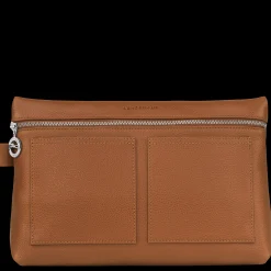 Discount Longchamp Trousse De Toilette Le Foulonné Caramel