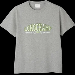 Outlet Longchamp T-shirt Gris