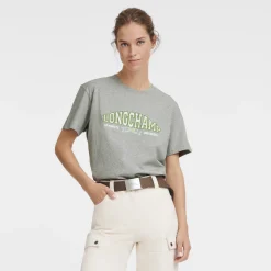 Outlet Longchamp T-shirt Gris