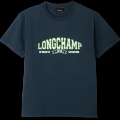 Clearance Longchamp T-shirt Navy