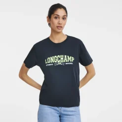Clearance Longchamp T-shirt Navy