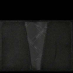 Discount Longchamp Étui Passeport Le Foulonné Noir