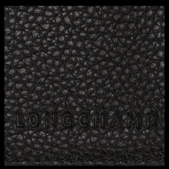 Discount Longchamp Étui Passeport Le Foulonné Noir