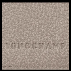 Longchamp Étui Passeport Le Foulonné Tourterelle