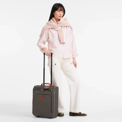 Sale Longchamp Valise S Boxford Brun