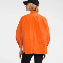 Sale Longchamp Veste Kimono Orange