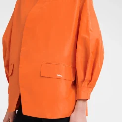Sale Longchamp Veste Kimono Orange