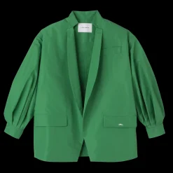 Hot Longchamp Veste Kimono Vert